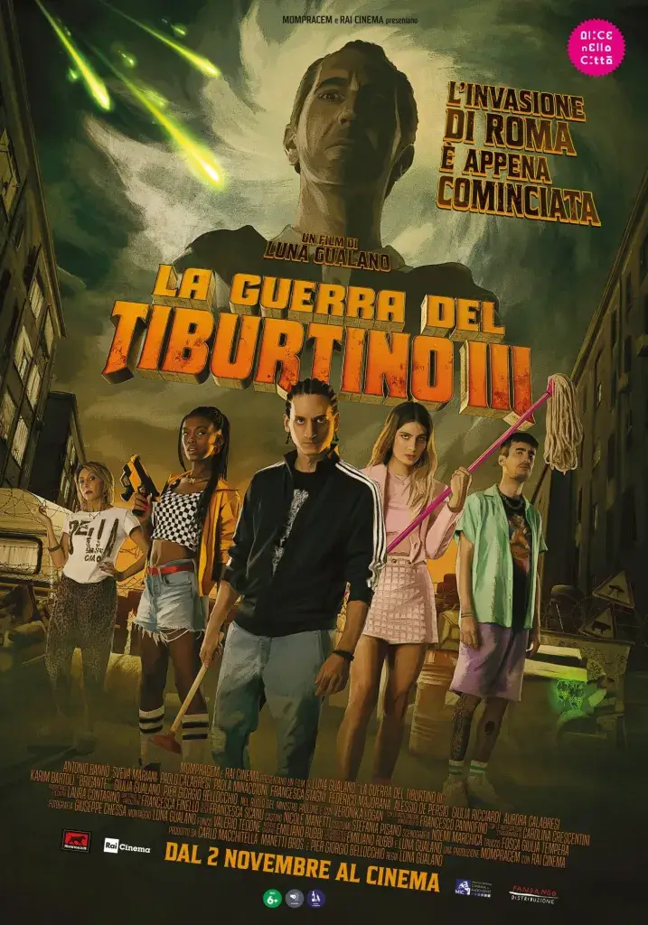 La guerra del Tiburrtino III al cinema - la locandina